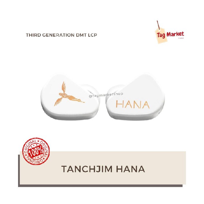 Promo Tanchjim Hana Third Gen DMT Earphone Moondrop Fiio TFZ QDC Ibasso KZ Murah