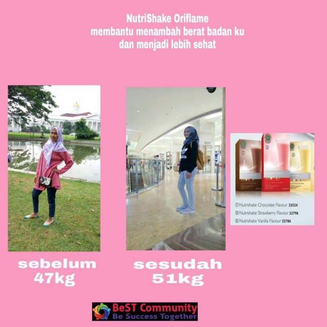 Nutrishake Oriflame Untuk Menambah Berat Badan Dengan