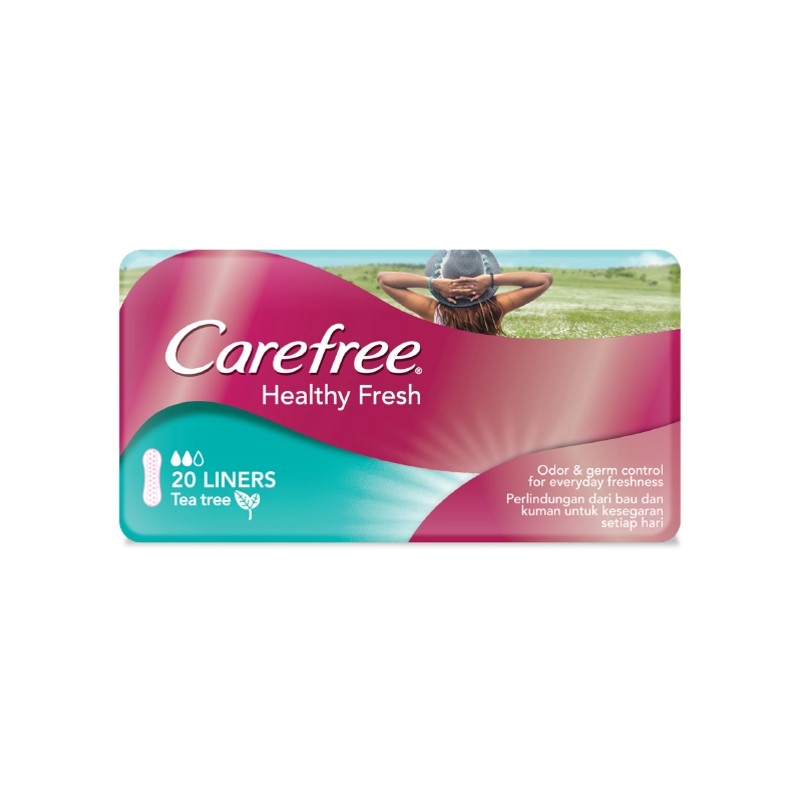 Carefree Healthy Fresh Pantyliner 20 Liners