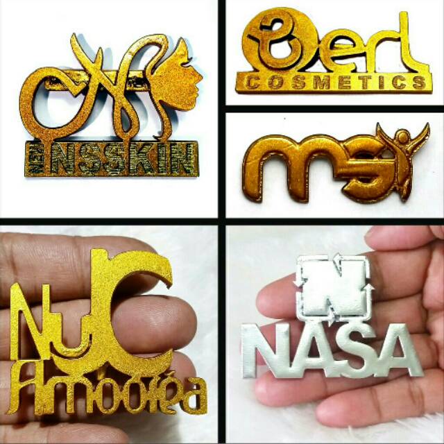 Bros pin custom logo perusahaan