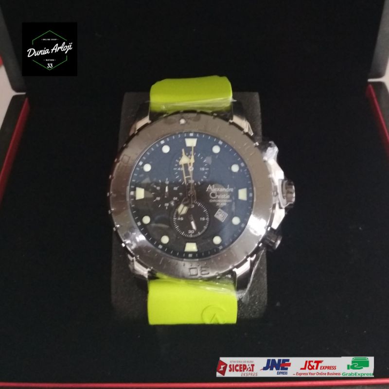 JAM TANGAN PRIA ALEXANDRE CHRISTIE ORIGINAL AC 6412MC 200M