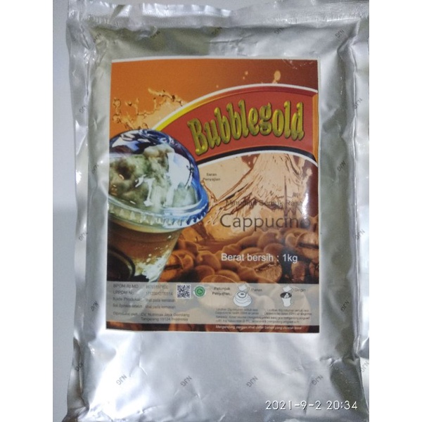 

Powder Bubble Gold Cappucino 1Kg