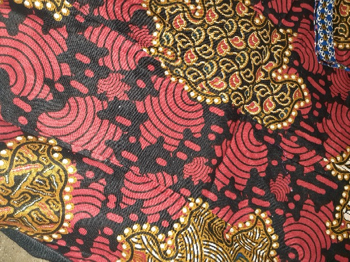 Blouse Batik Kombinasi
