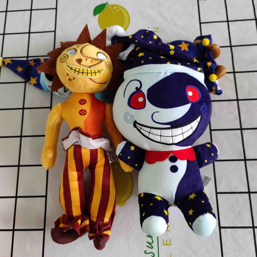 Boneka Stuffed Plush Bentuk Matahari / Bulan / Tetesan Air / Bintang Untuk Hadiah