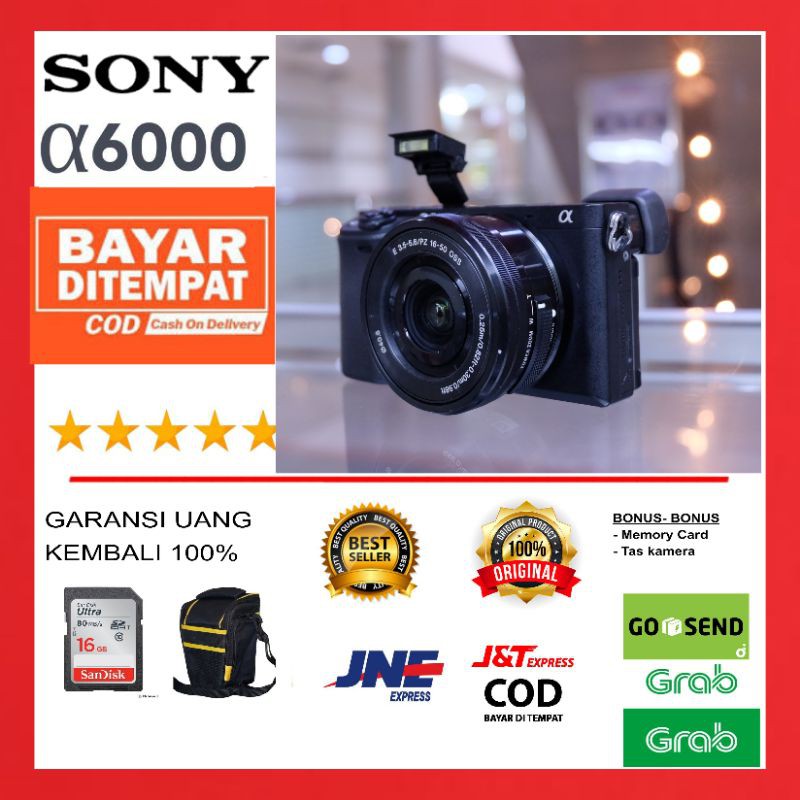 KAMERA SONY A6000 KIT 16-50MM OSS / sony a6000 mirorless