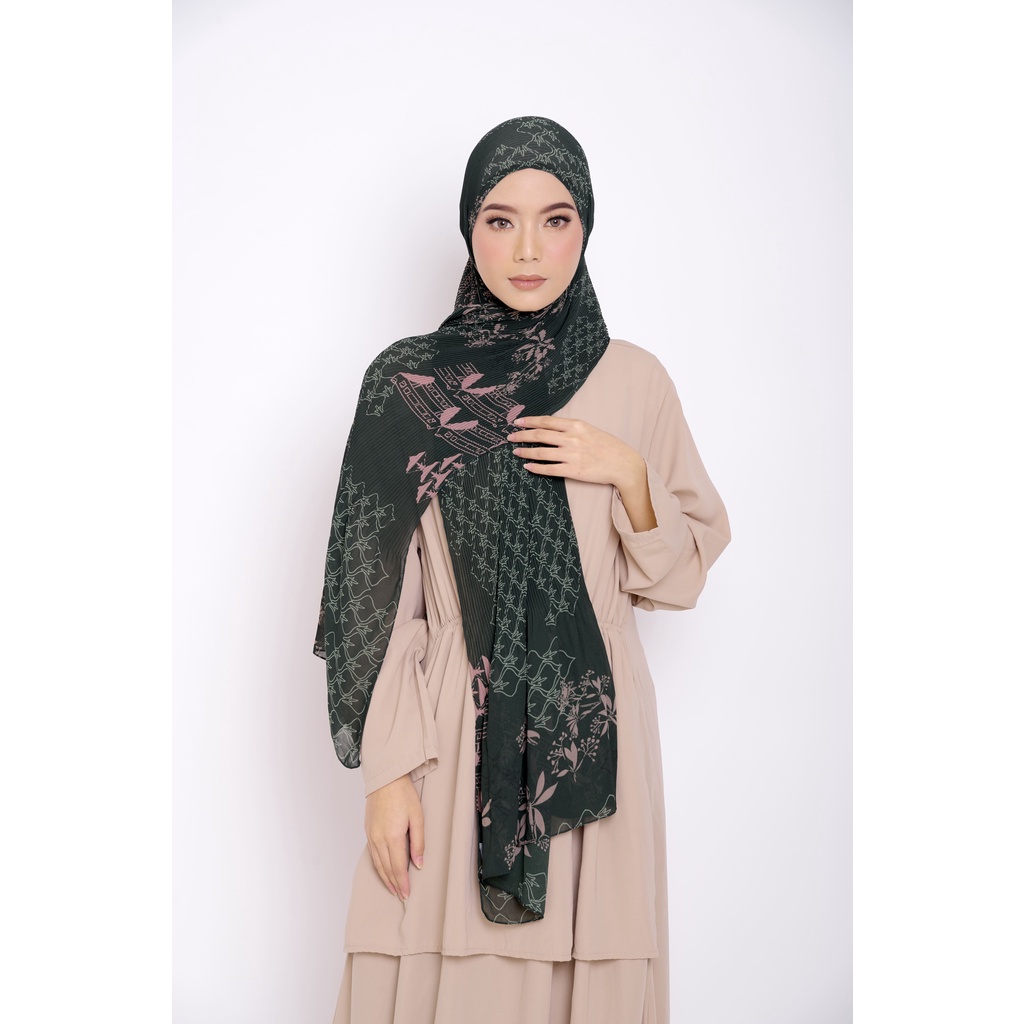 ZM Zaskia Mecca - Bea Shadow Pashmina Plisket  - Jelita Indonesia - Edisi Palembang-4