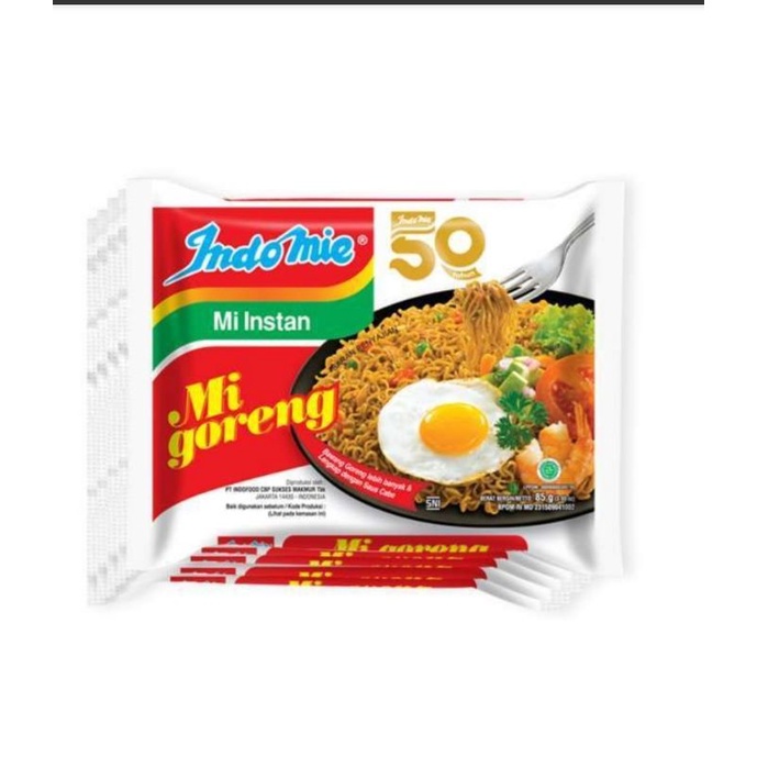 

INDOMIE GORENG MIE INSTAN 5 PCS