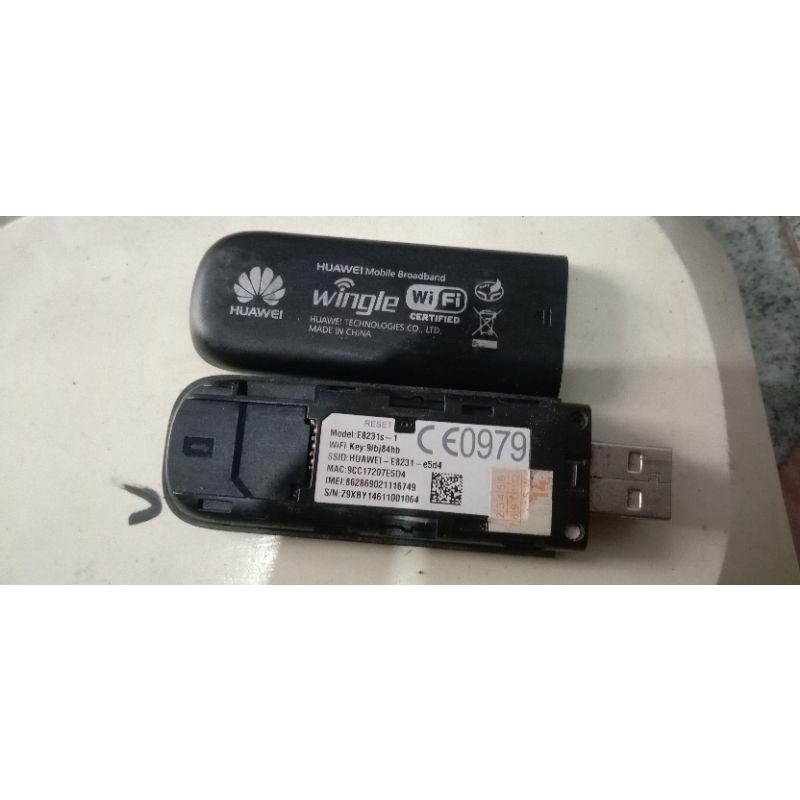 tp link tlt 3420 + modem Huawei winggle E8231s
