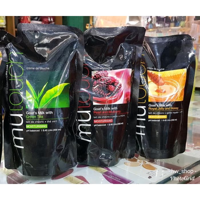 Sabun Cair MUTOUCH Shower Cream 800 ml Refill