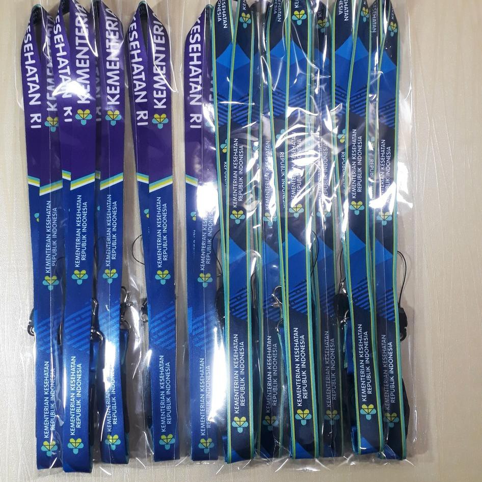 

Baru RT90G KEMENKES RI Lanyard Gantungan ID Card , StrapHP, Flashdisk,Kunci Z50 Kirim Sekarang