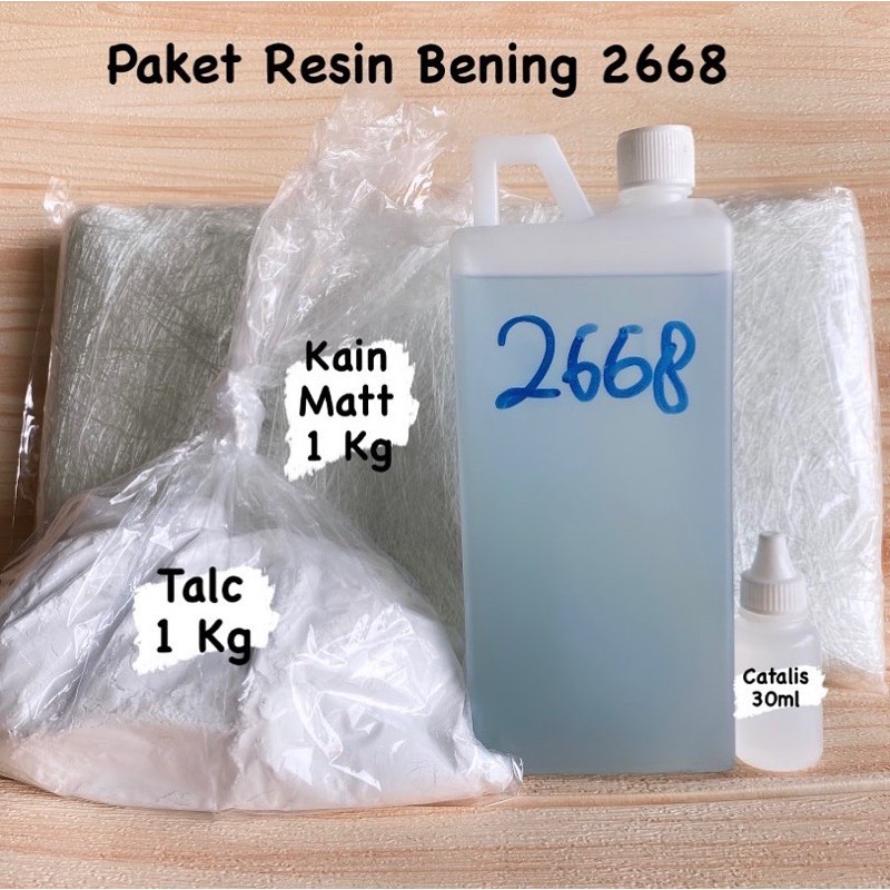 Paket Resin Bening 2668