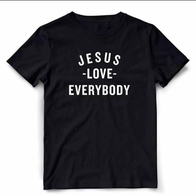 Kaos Jesus Yesus Love Everybody Distro