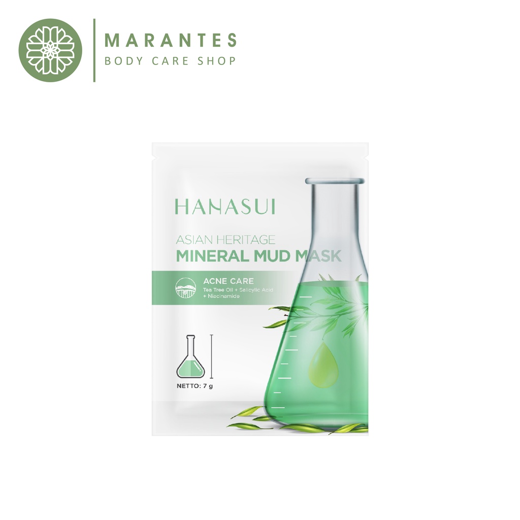 Hanasui Masker Mineral Mud Mask Asian Heritage