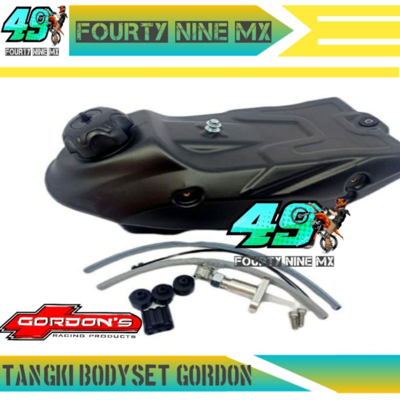 TANGKI KLX GORDON TANGKI BODYSET KLX 150 GORDON D-TRACKER SUPERMOTO