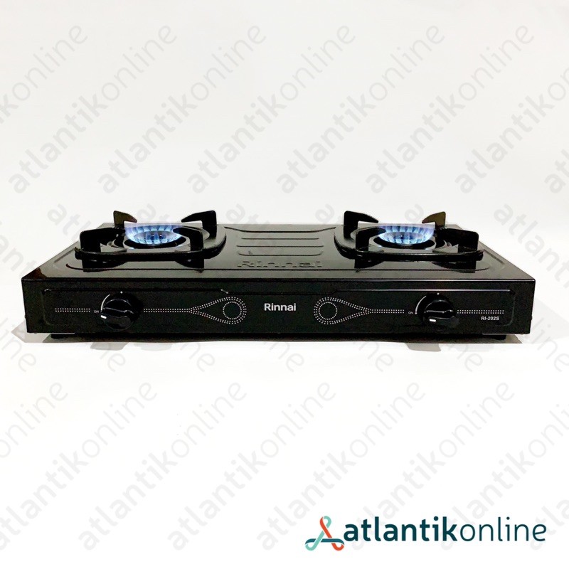 Kompor gas 2 tungku sun burner ceflon RINNAI RI-202S RI202S
