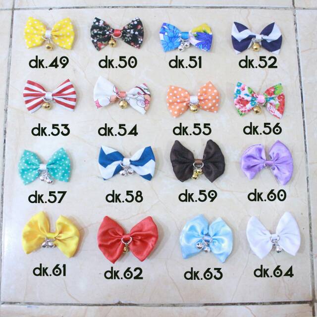 Dasi kupu-kupu lucu / baju kucing / bowtie kucing / dasi kucing