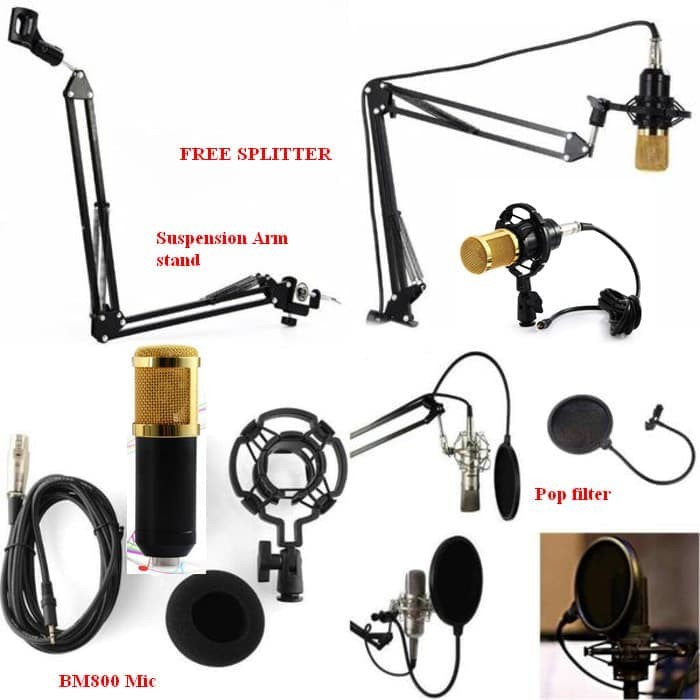 Professional Series Mic Condenser Taffware Microphone Smule