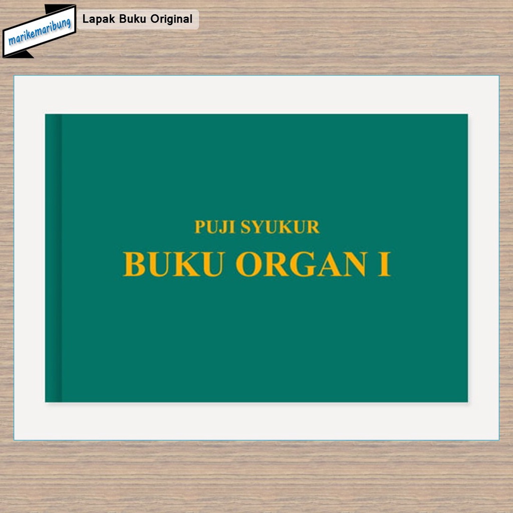 Buku Puji Syukur Organ I