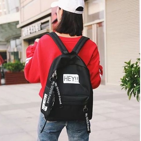 Ransel Wanita Pria Ransel Sekolah SD SMP SMA Kapasitas Besar Ransel Laptop Tas Sekolah