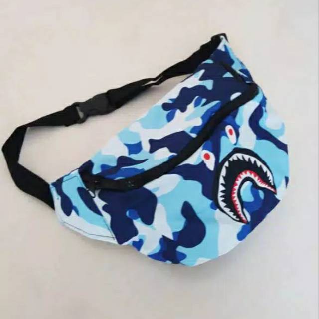 Bape Tas Selempang Tas Bahu Waistbag Bumb bag Pria