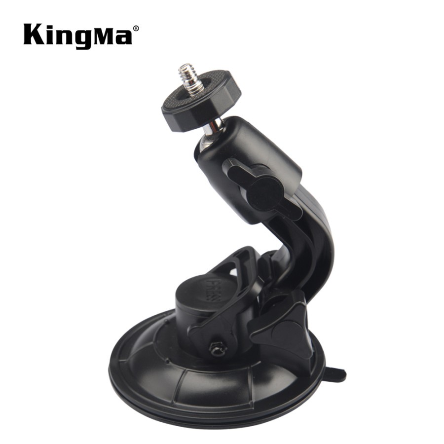 SUCTION CUP 9CM WITH TRIPOD ADAPTER KINGMA