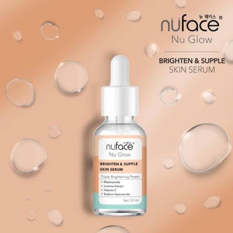 Nuface Nu Glow Brighten &amp; Supple Skin Serum 20ml