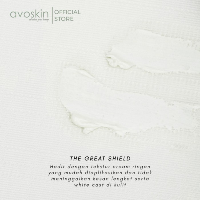 Perawatan Wajah Sunscreen Avoskin The Great Shield Sunscreen 5ml
