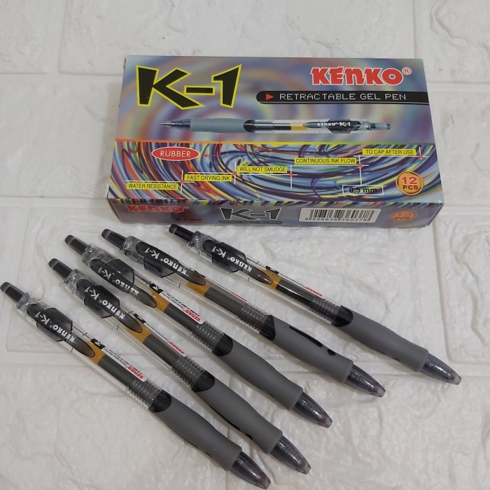 Pulpen Kenko K-1 / Pulpen Gel Kenko K-1 0.5 mm