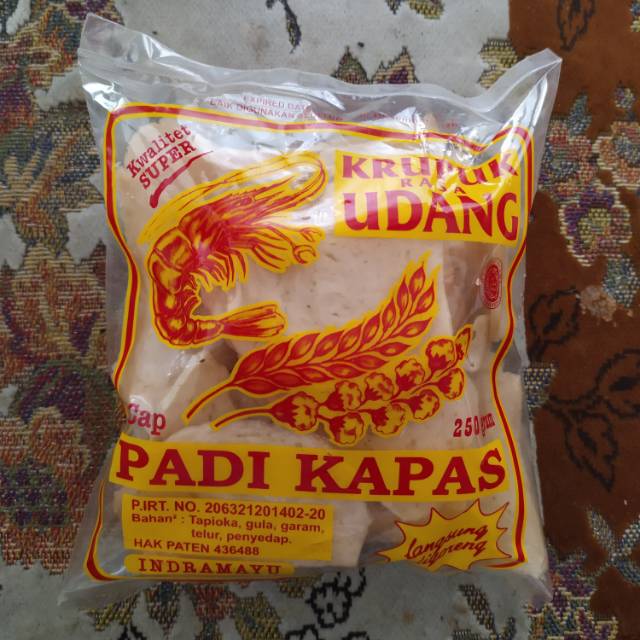 

Kerupuk Udang cap PADI KAPAS