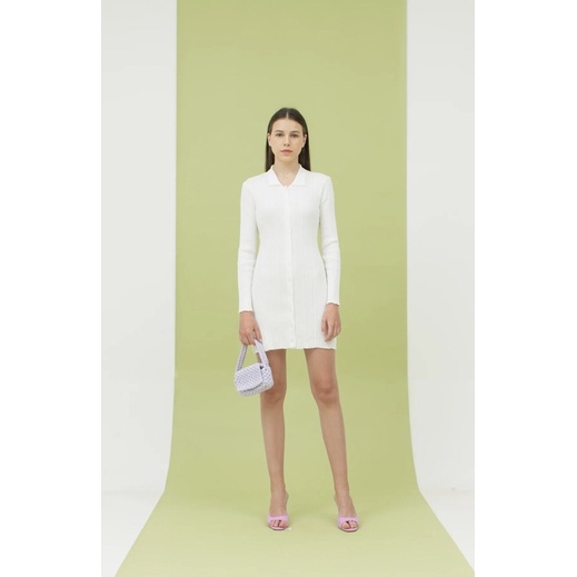 OUDRE JIHYO DRESS WHITE