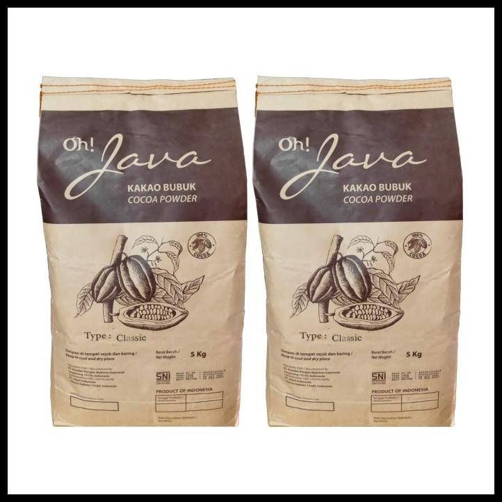 

TERBARUU!! Java Cocoa Classic Powder Premium Kakao Bubuk klasik 10kg PROMO