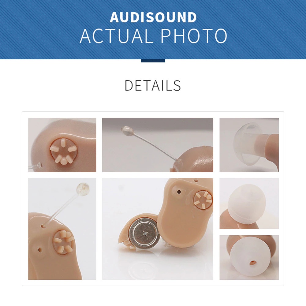 Alat Bantu Dengar Hearing Aid Aids Kit / ABD Orang Tua Tuli Budek Tuna Rungu JZ-1088H1