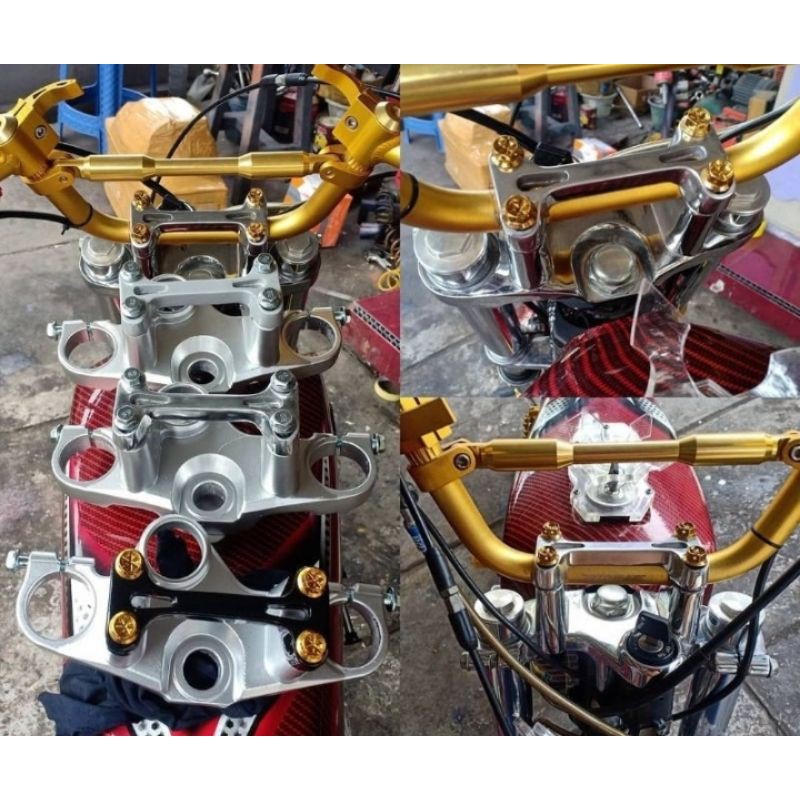 Klem Raiser Stang Stir Replika Bpro PNP Yamaha Rx King vixion Scorpio Xabre