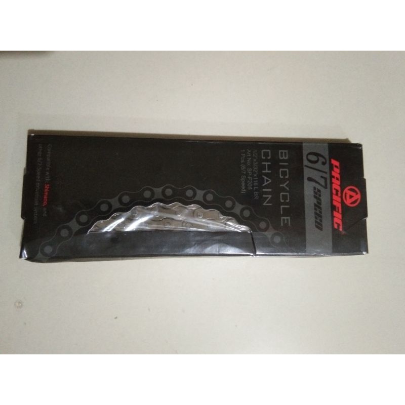 rantai sepeda gunung pasific 6/7 speed