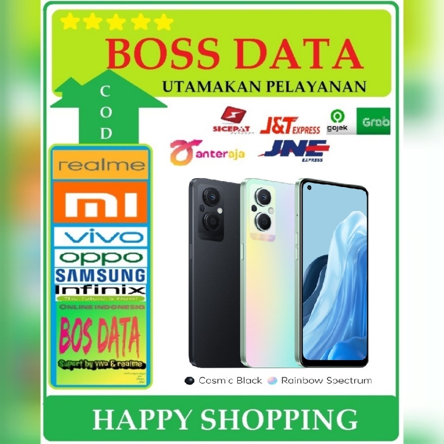 OPPO Reno7 Z 5G 8GB/128GB 5G Garansi Resmi