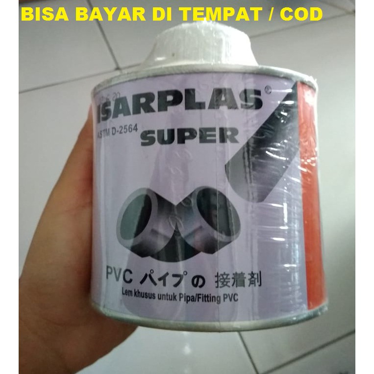 

LEM PIPA ISARPLAS 400 GR / LEM PIPA PARALON / LEM PIPA KALENG