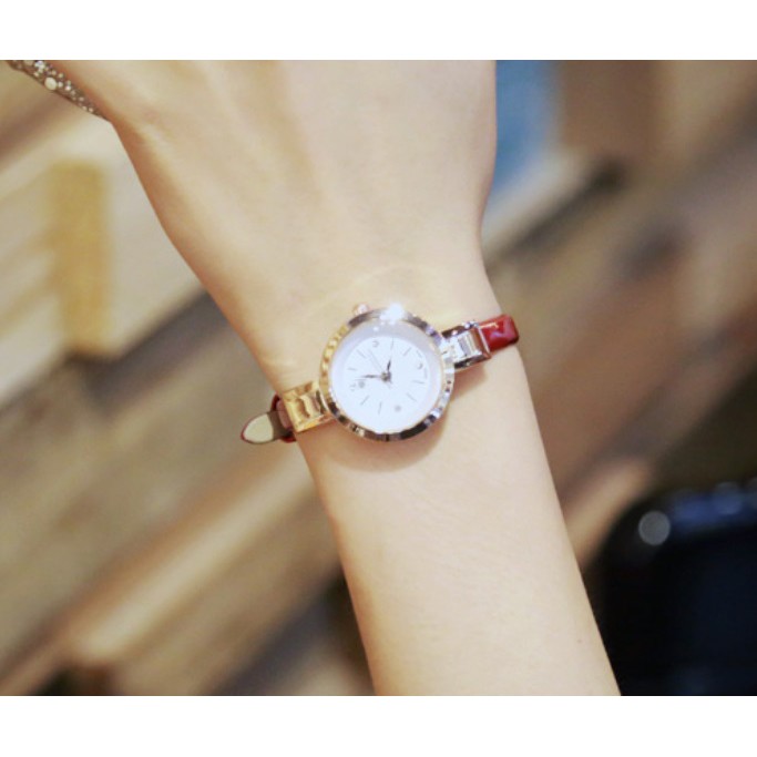 Jam Tangan Kulit Fashion Model YUHAO Women's Watches Watch Faux Leather