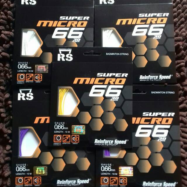 SENAR BADMINTON RAKET RS SUPER MICRO 66 ORIGINAL