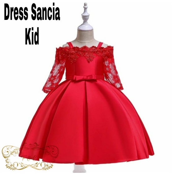 Kostum Dress Princess Anak 3 4 5 Tahun Gaun Cantik Dress Ultah Baju Pesta Ulang tahun Anak Lucu Keki