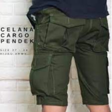 Celana cargo pendek PDL celana pendek pria