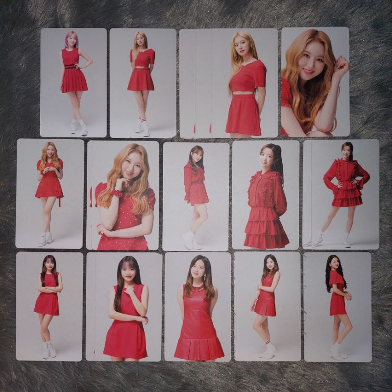 IZ*ONE IZONE TWELVE PHOTOCARD PC JAPAN MD GOODS (SAKURA YUJIN WONYOUNG HYEWON YURI NAKO CHAEYEON)