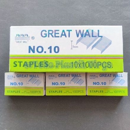 

Isi Stapler / Isi Steples No.10 - GREAT WALL