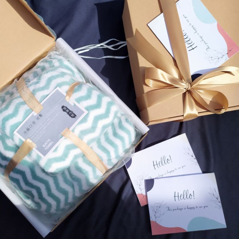 

GIFT BOX HANDUK/ HADIAH/ KADO/ HADIAH WISUDA/ HADIAH ULANG TAHUN/ KADO UNIK/ HADIAH HARI IBU/ HADIAH SIDANG/ HAMPERS LEBARAN/ HAMPERS