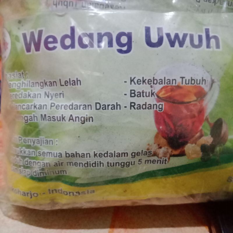 

Wedang Uwuh Jamu Godok/ seduh