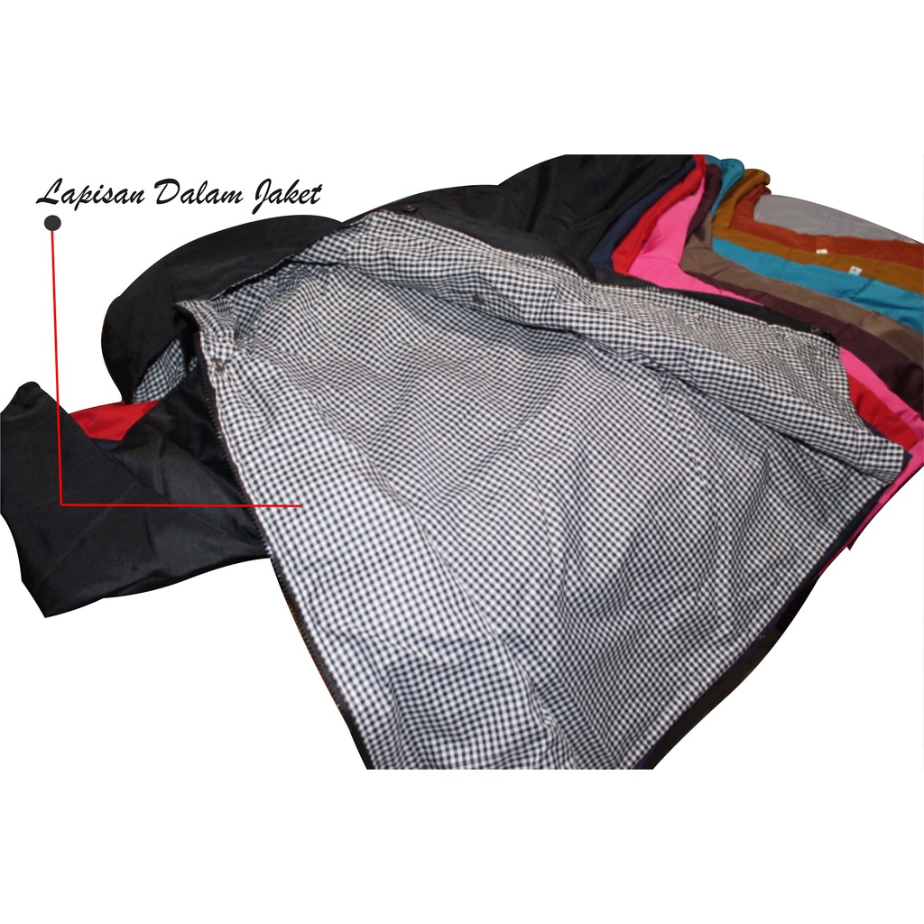 Jaket Parka parasut anak keren bisa cewe cowo usia 2-12 tahun