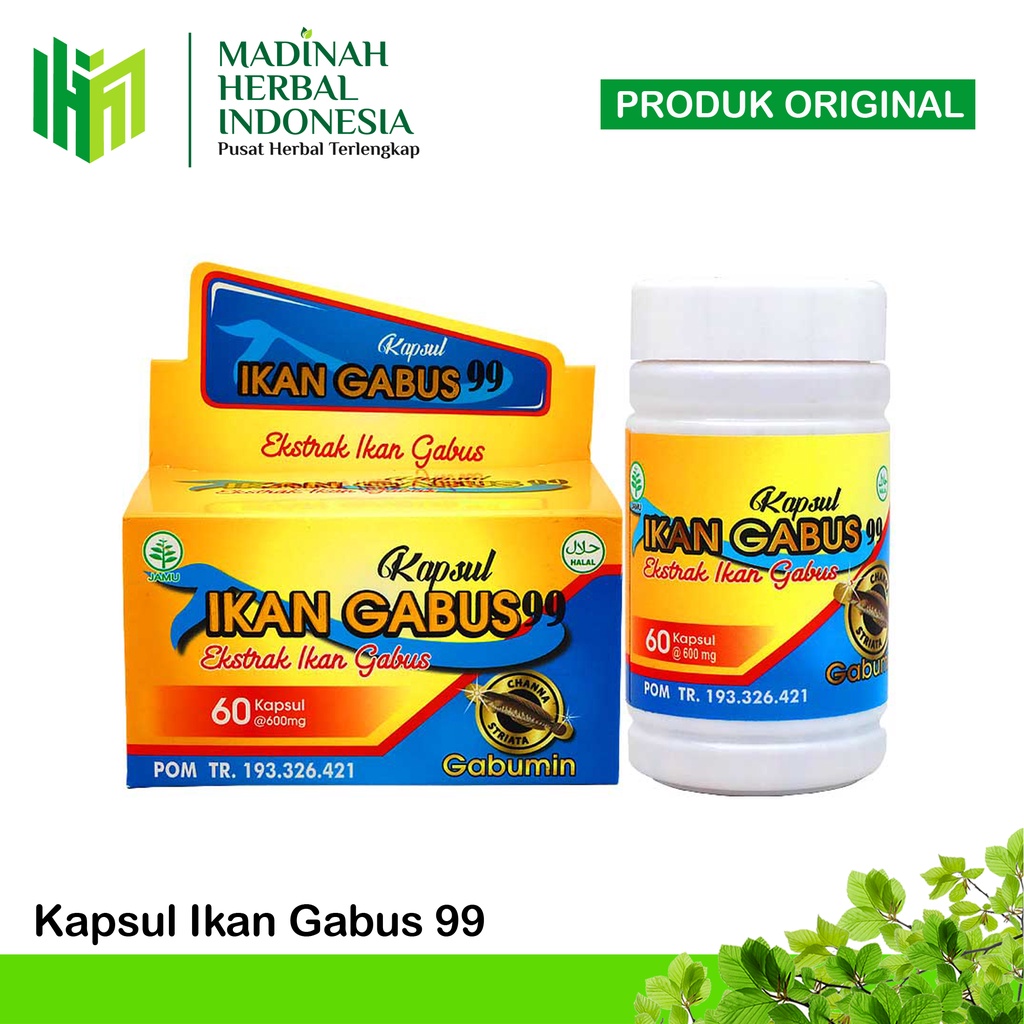 Kapsul Ikan Gabus 99 - Gabumin