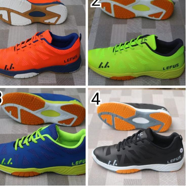 Ready ➷ sepatu badminton lefus import premium/sepatu badminton pria/sepatu tenis/sepatu pria/sepatu