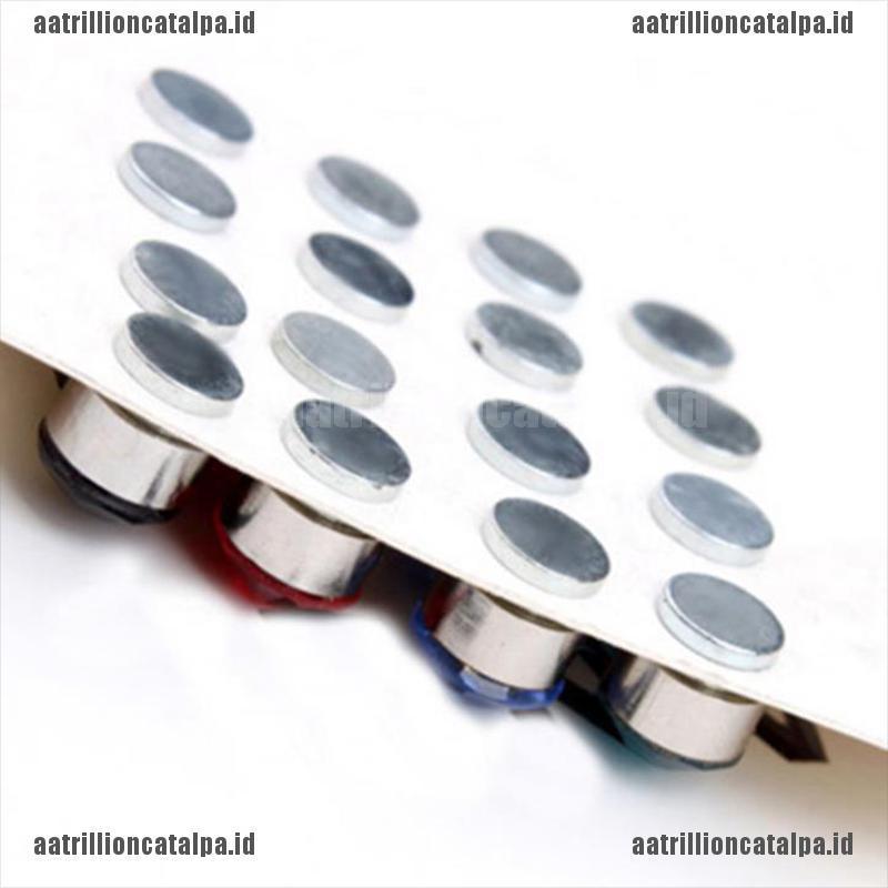 24pcs / Set Anting Stud Magnetik Tanpa Tindik Bentuk Bulat Aksen Berlian Imitasi