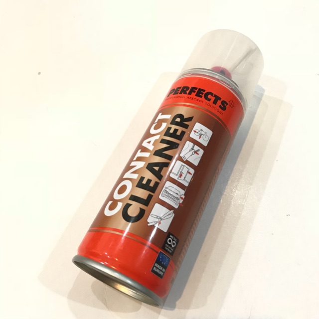 CCL Perfect contact Cleaner-Professional aerosol solutions/Cairan anti karat MERAH