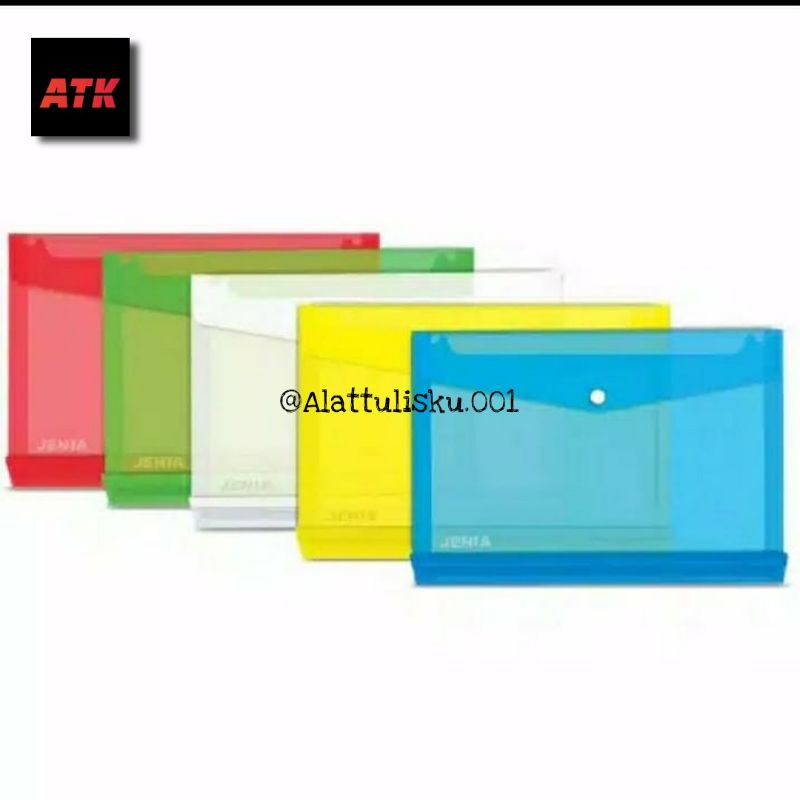 

Map Plastik TRANSPARAN Kancing 1 Folio